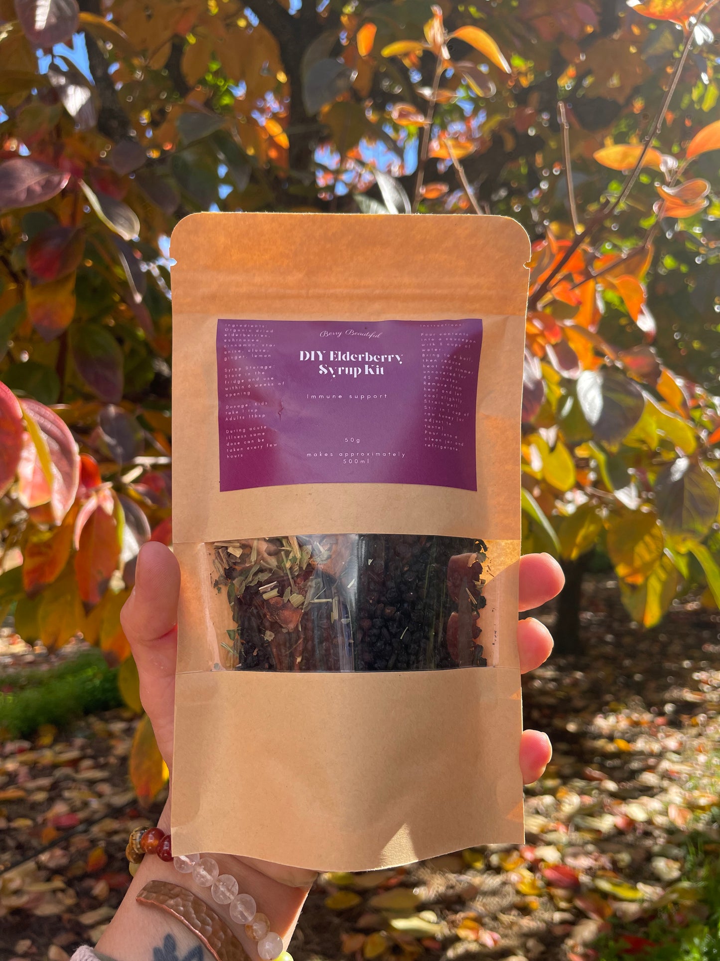 Berry Beautiful DIY Organic Elderberry Syrup Kit