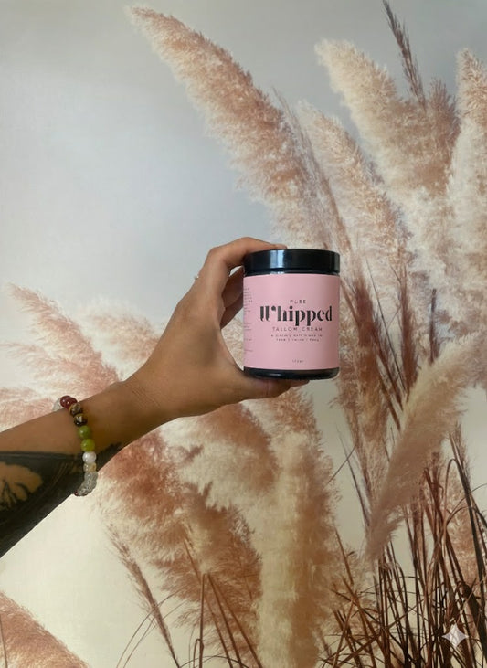PRE-ORDER Whipped Tallow Cream with love - rose geranium- limited batch