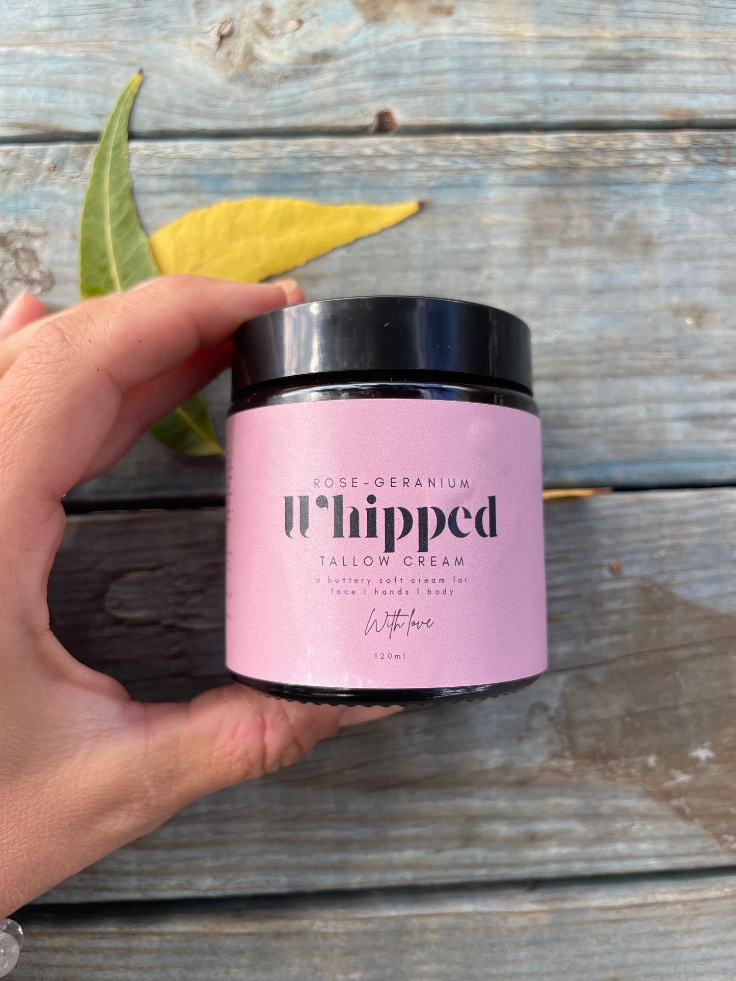 Berry Beautiful Whipped Tallow Cream - rose geranium